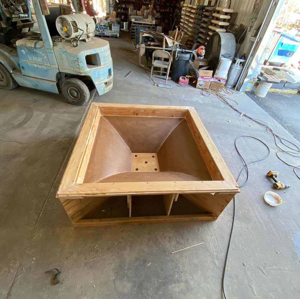 Custom Pier Cap